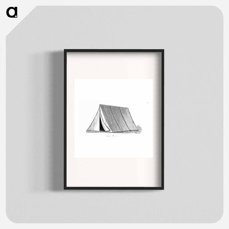アートポスター-Tent from Practical Hints on Camping
 - 大英図書館 Poster.