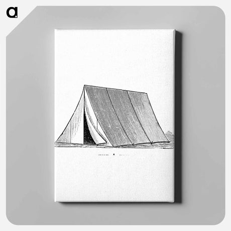アートパネル-Tent from Practical Hints on Camping
 - 大英図書館 Canvas.