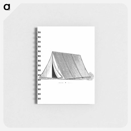 アートメモ帳-Tent from Practical Hints on Camping
 - 大英図書館 Memo.