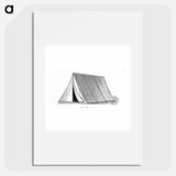 アートポスター-Tent from Practical Hints on Camping
 - 大英図書館 Poster.