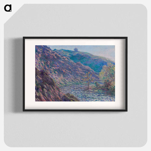 The Petite Creuse River - Claude Monet Poster.