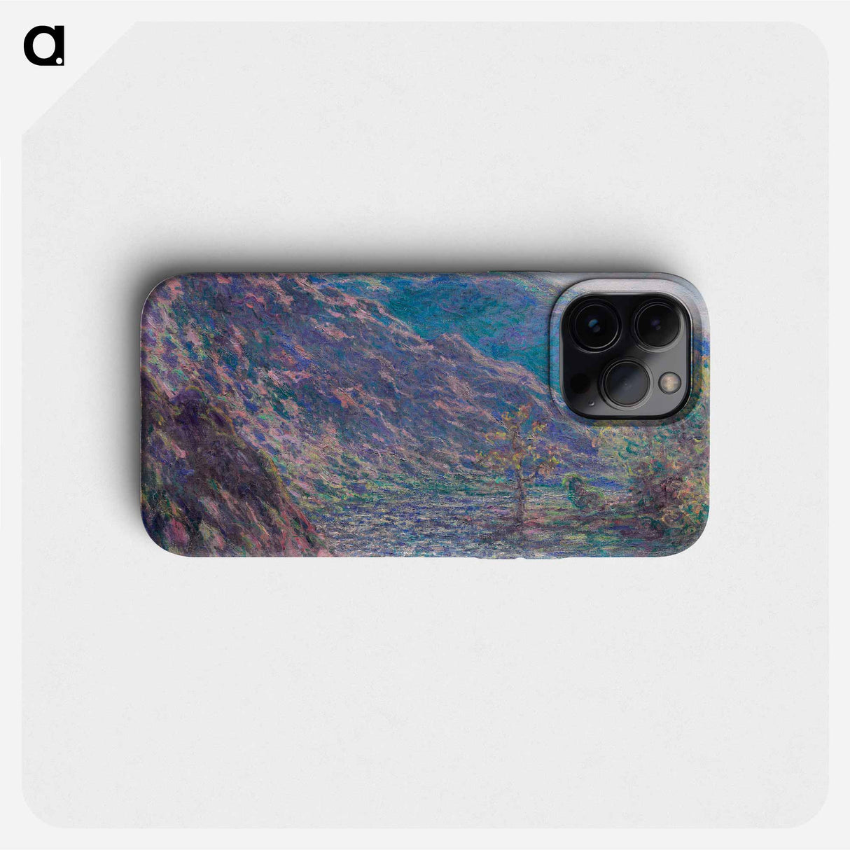 The Petite Creuse River - クロード モネ Phone Case.