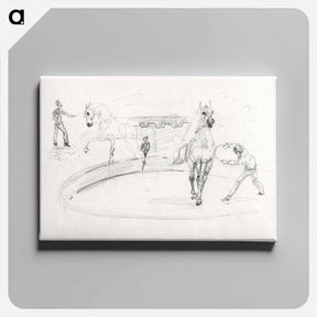 アートパネル-Sketchbook - アンリ ド トゥールーズ ロートレック Canvas.