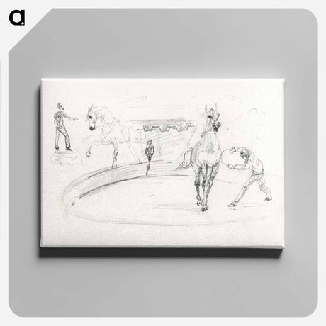 アートパネル-Sketchbook - アンリ ド トゥールーズ ロートレック Canvas.