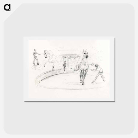 アートポストカード-Sketchbook - アンリ ド トゥールーズ ロートレック Postcard.