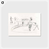 アートポストカード-Sketchbook - アンリ ド トゥールーズ ロートレック Postcard.