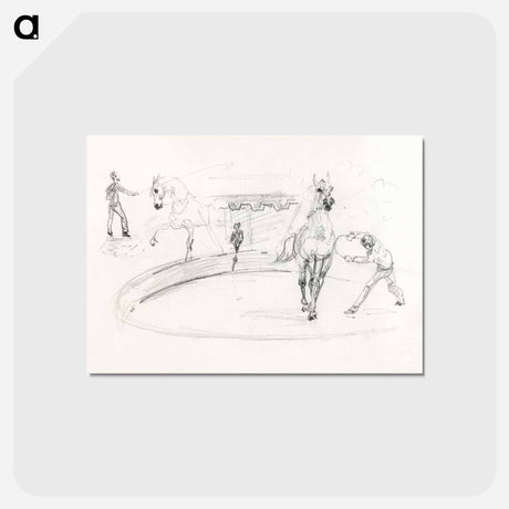 アートポストカード-Sketchbook - アンリ ド トゥールーズ ロートレック Postcard.