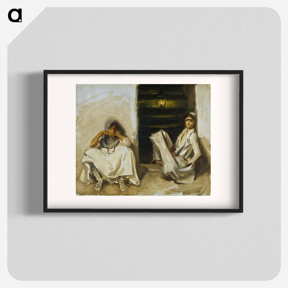 Two Arab Women - John Singer Sargent Poster.