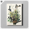 アートパネル-Mocking Bird from Birds of America
 - アメリカの鳥たち Canvas.