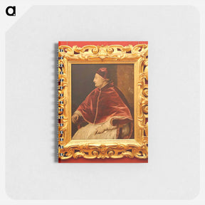 アートメモ帳-Portrait of Pope Sixtus IV - ティツィアーノ ヴェチェッリオ Memo.