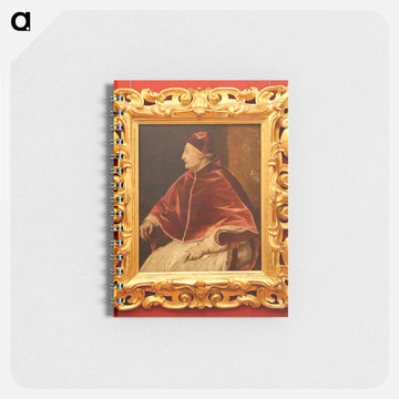 Portrait of Pope Sixtus IV - ティツィアーノ ヴェチェッリオ Memo.