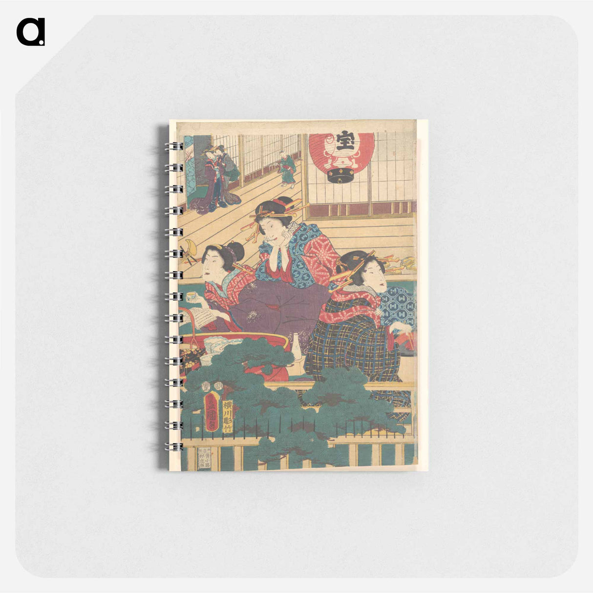 アートメモ帳-Utagawa Kunisada Print
 - 歌川 国貞 Memo.