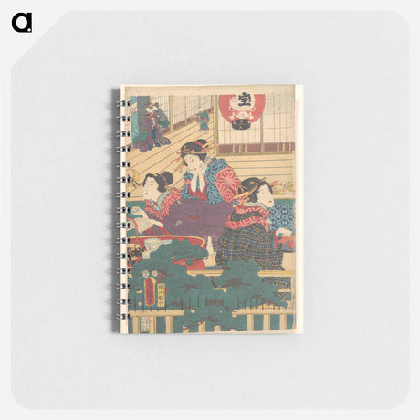 アートメモ帳-Utagawa Kunisada Print
 - 歌川 国貞 Memo.