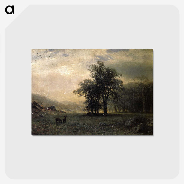 3-49_Albert-Bierstadt_postcard