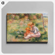 アートパネル-Woman and Child in the Grass
 - バーンズ・コレクション Canvas.