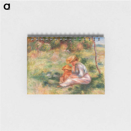アートメモ帳-Woman and Child in the Grass
 - バーンズ・コレクション Memo.