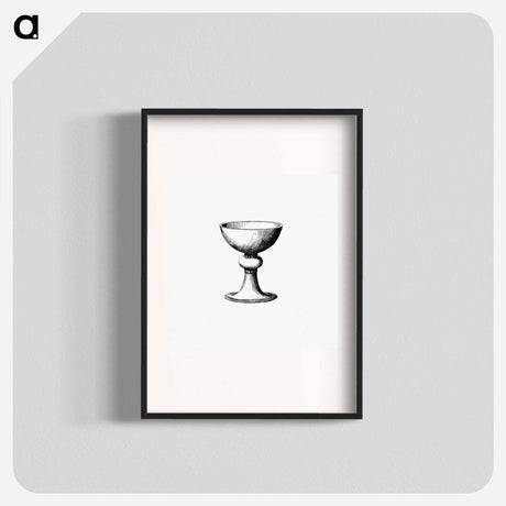 アートポスター-Goblet from The History of Denmark, Norway And Sweden
 - 大英図書館 Poster.