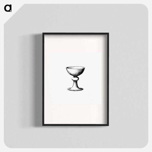 アートポスター-Goblet from The History of Denmark, Norway And Sweden
 - 大英図書館 Poster.