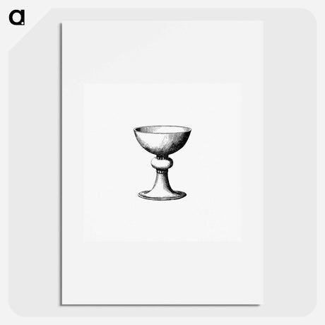 アートポスター-Goblet from The History of Denmark, Norway And Sweden
 - 大英図書館 Poster.