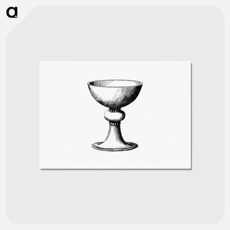アートポストカード-Goblet from The History of Denmark, Norway And Sweden
 - 大英図書館 Postcard.