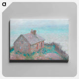 The Customs House at Varengeville - Claude Monet Canvas.