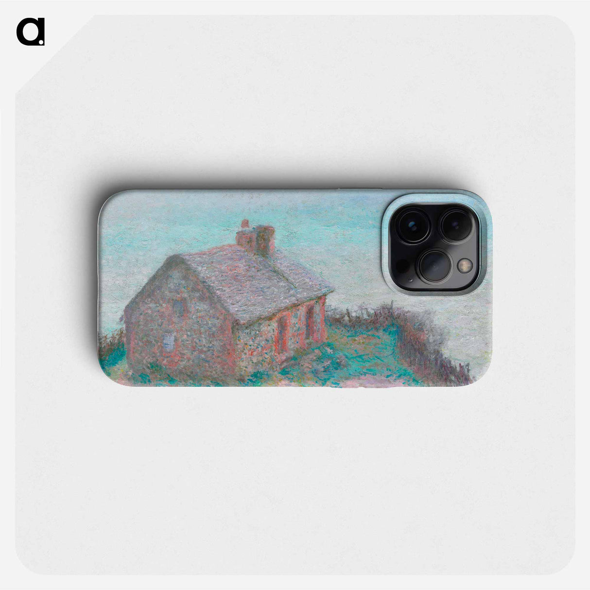 The Customs House at Varengeville - Claude Monet Phone Case.