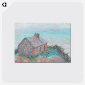 アートポストカード-The Customs House at Varengeville - クロード モネ Postcard.