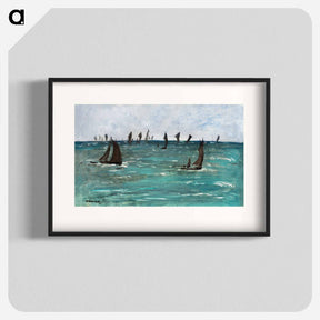 アートポスター-Boats at Berck-sur-Mer
 - クリーブランド美術館 Poster.