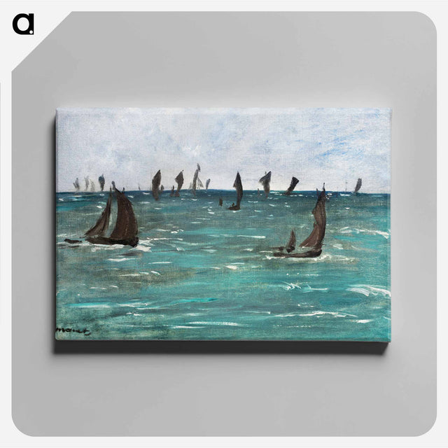 アートパネル-Boats at Berck-sur-Mer
 - クリーブランド美術館 Canvas.