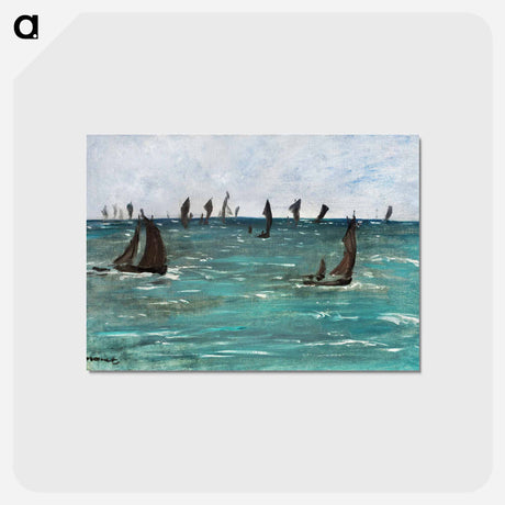 アートポストカード-Boats at Berck-sur-Mer
 - クリーブランド美術館 Postcard.