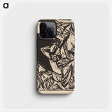 The Gull Hunter - Ernst Ludwig Kirchner Phone Case.