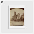 アートポストカード-Sainte-Nicolas du Chardonnet
 - ウジェーヌ アジェ Postcard.