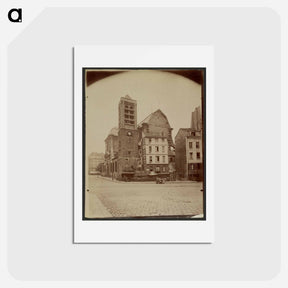 アートポストカード-Sainte-Nicolas du Chardonnet
 - ウジェーヌ アジェ Postcard.