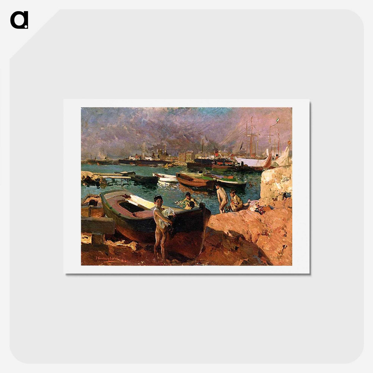 3-49_Joaquin-Sorolla_hagaki