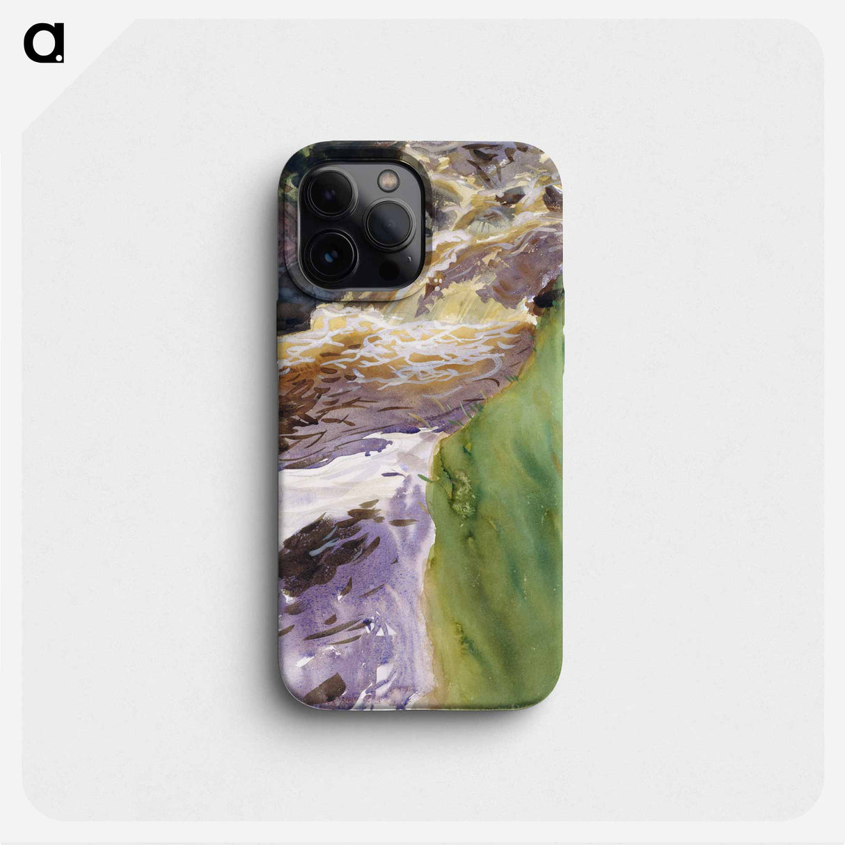 Rushing Water - John Singer Sargent Phone Case.