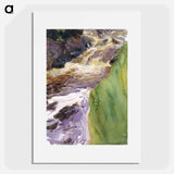 Rushing Water - John Singer Sargent Poster.