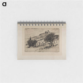 アートメモ帳-Towers of San Gimignano, Outside the Walls
 - ジョセフ ペネル Memo.