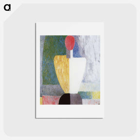 アートポストカード-Torso - カジミール マレーヴィチ Postcard.