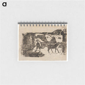 アートメモ帳-The Ox Cart - ポール ゴーギャン Memo.