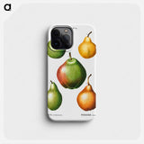 Pear, Pyrus communis - ピエール ジョゼフ ルドゥーテ Phone Case.