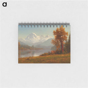 アートメモ帳-Mount Baker, Washington - アルバート ビアスタット Memo.