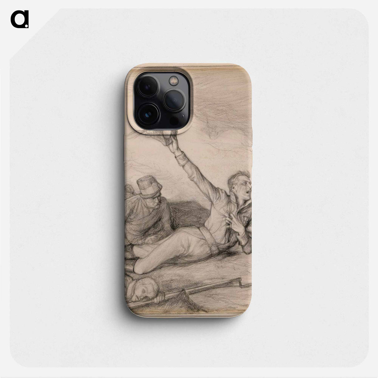 The death of lieutenant zidén - アルバート エーデルフェルト Phone Case.