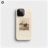 Scurrying Home - アルフレッド スティーグリッツ Phone Case.