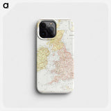 Geography of the British Isles from ten different standpoints, with twenty-one maps - アンティーク地図 Phone Case.