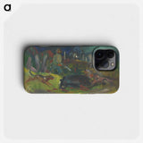 Boar hunt - アーノルド ピーター ワイズ クビンチャン Phone Case.