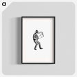 アートポスター-Worker from Un-Natural History Not Taught In Bored Schools
 - 大英図書館 Poster.