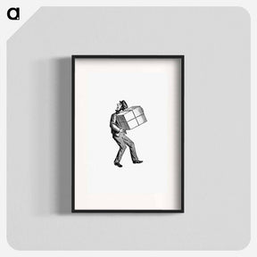 アートポスター-Worker from Un-Natural History Not Taught In Bored Schools
 - 大英図書館 Poster.