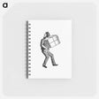 アートメモ帳-Worker from Un-Natural History Not Taught In Bored Schools
 - 大英図書館 Memo.