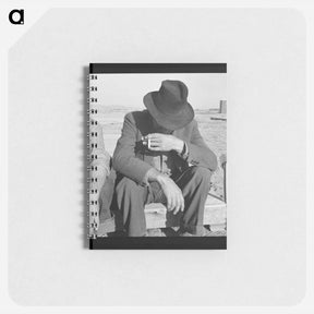 アートメモ帳-Nebraska farmer, now migrant farm worker in the West - ドロテア ラング Memo.