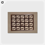 アートポストカード-Pacing Horses
 - エドワード マイブリッジ Postcard.